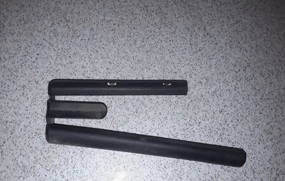 BMW 5 E39 Rear seat rail trim cover 52108207205 8207205