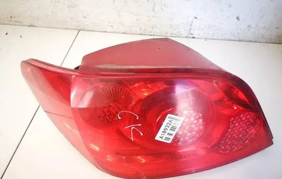 Peugeot 307 Rear/tail lights 9655767680 21542365