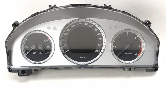 Mercedes-Benz GLK (X204) Speedometer (instrument cluster) A2049002205 20260409HCR1346 A2C53245324
