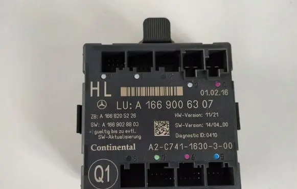Mercedes-Benz GLS X166 Door control unit/module A1669006307