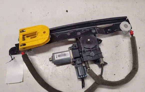 Jaguar XF Rear door window regulator with motor 8X23F23001AD