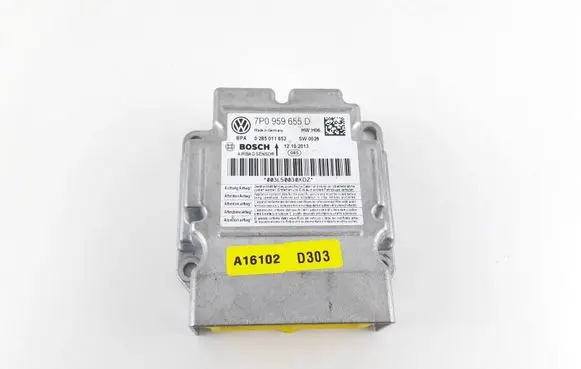Volkswagen Touareg II Airbag control unit/module 7P0959655D 0285011652 7P0959655