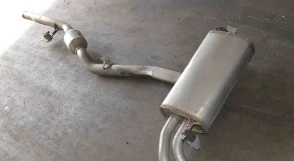 Audi Q5 SQ5 Muffler/silencer 80A253611D