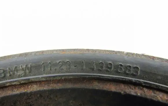 BMW 7 E65 E66 Crankshaft pulley 11231439683
