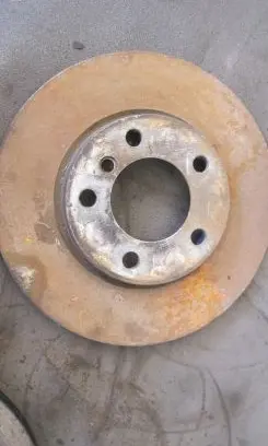 Mini Cooper Countryman R60 Rear brake disc 9811537