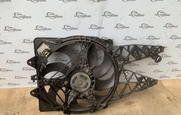 Electric radiator cooling fan