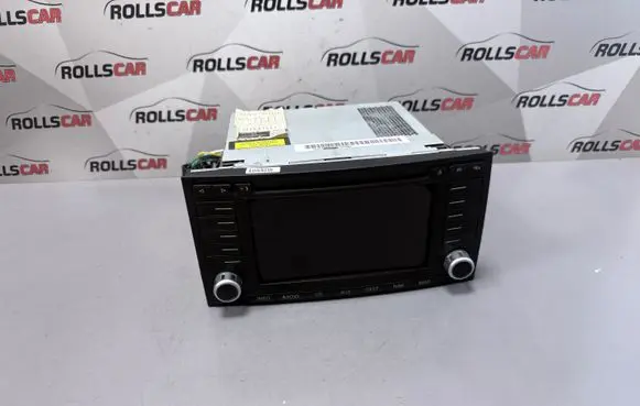 Volkswagen Touareg I Radio/CD/DVD/GPS head unit 7L6035177E 012002075 VWZ1Z7G7086800