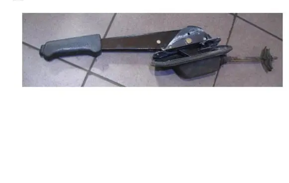 Renault Espace II Handbrake/parking brake lever assembly 2981514280