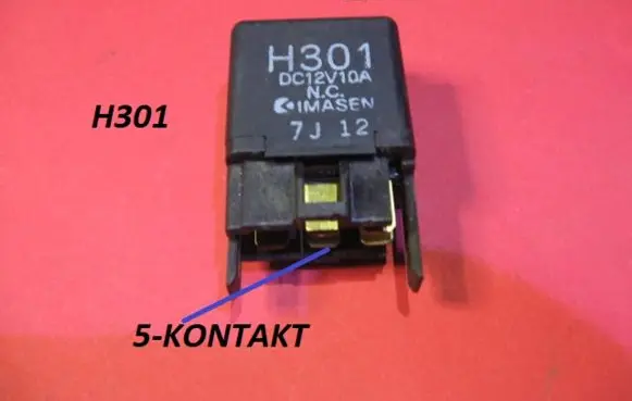 Mazda 626 Other relay H301
