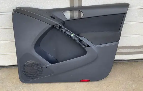 Front door card panel trim