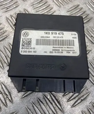 Volkswagen Touran I Parking PDC control unit/module 1K0919475 0263004193 6002JC0943