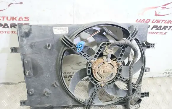Electric radiator cooling fan