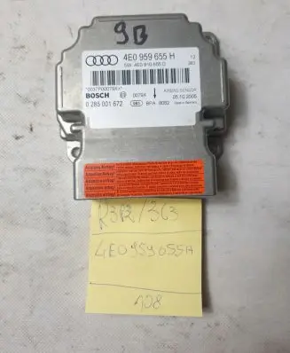 Audi A8 S8 D3 4E Airbag control unit/module 4E0959655H 4E0910655D