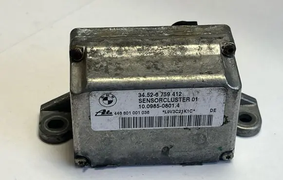 BMW Z4 E85 E86 ESP acceleration yaw rate sensor 6759412