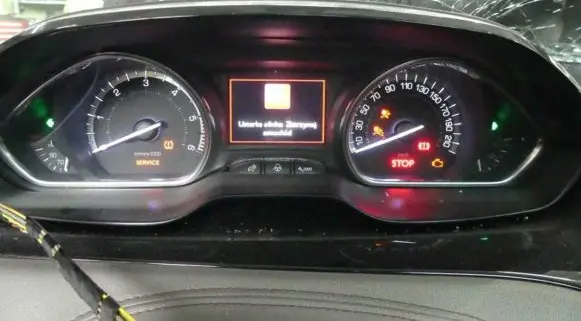 Peugeot 208 Speedometer (instrument cluster) 9810204880 IMPRK1266004