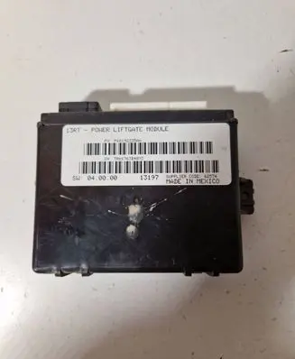 Tailgate/trunk control unit/module