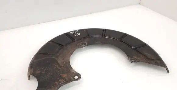 Volkswagen PASSAT B6 Front brake disc dust cover plate 1K0615312F