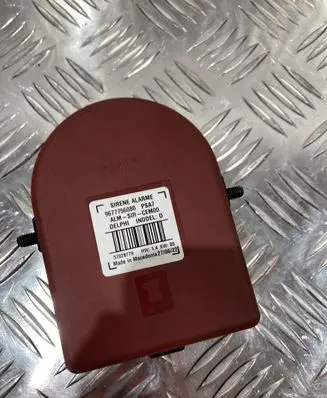 Citroen C3 Aircross Alarm system siren 9677756080