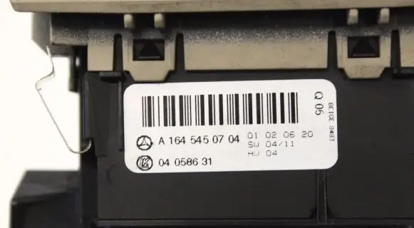 Mercedes-Benz GL X164 Light switch A1645450704
