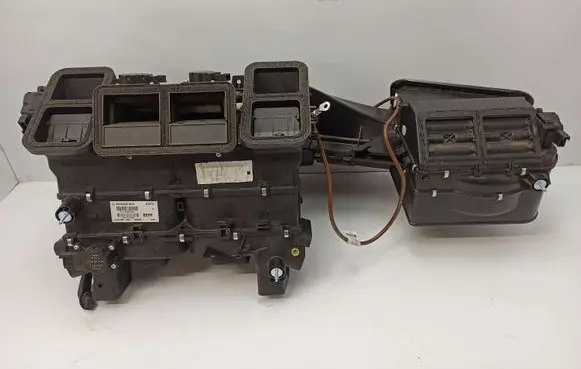 Interior heater climate box assembly