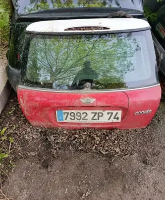 Mini One - Cooper R50 - 53 Rear windscreen/windshield window 