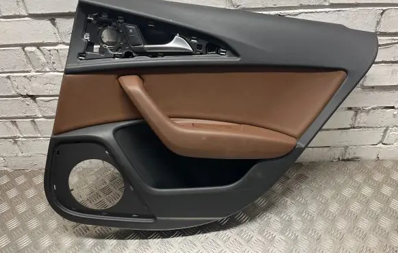Audi A6 C7 Rear door card panel trim 4G0867306A 4G0867222A