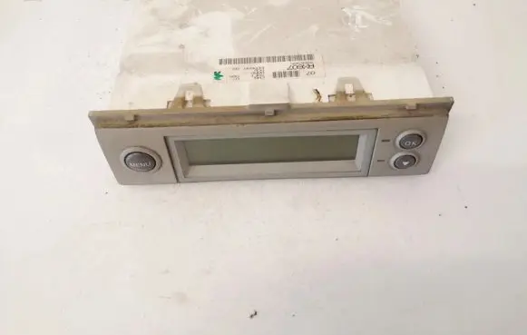 Nissan Micra Screen/display/small screen ax607 3355985