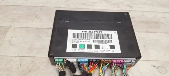 Opel Antara Comfort/convenience module 25847589 TN2324000193 2324000193B