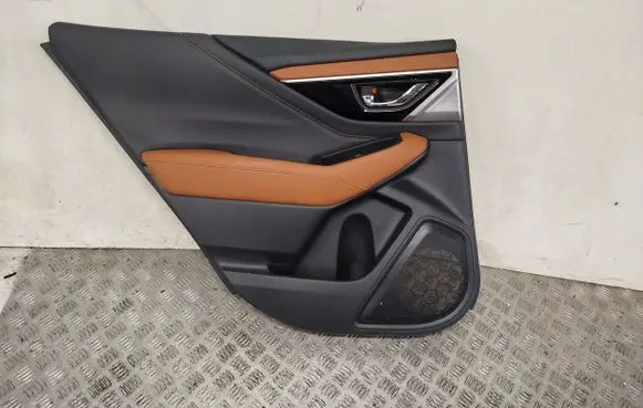 Rear door card panel trim