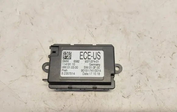 BMW i3 Comfort/convenience module 9371374JLK01