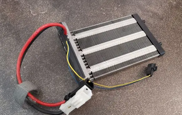 Electric cabin heater radiator