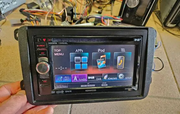 Volkswagen Multivan T5 Radio/CD/DVD/GPS head unit DDX5025DAB KENWOOD RNS510