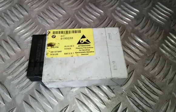 BMW 5 E60 E61 Center console control module 9183233