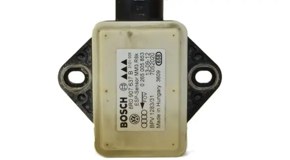 Audi A4 S4 B8 8K ESP acceleration yaw rate sensor 8R0907637B 7052020 0265005853