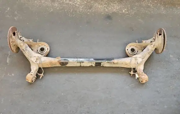 Rear axle beam