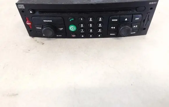 Fiat Ulysse Radio/CD/DVD/GPS head unit 14983350xt