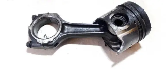 Piston with connecting rod