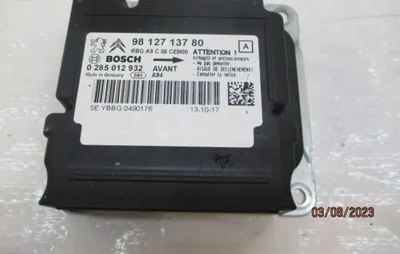 Peugeot 2008 I Airbag control unit/module 9812713380