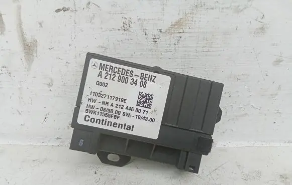 Mercedes-Benz C W204 Fuel injection pump control unit/module A2129003408 A2124460071 5WK11555FBF