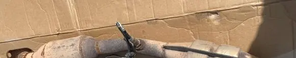 Toyota Prius c Catalyst/FAP/DPF particulate filter 