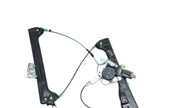 Front door window regulator with motor