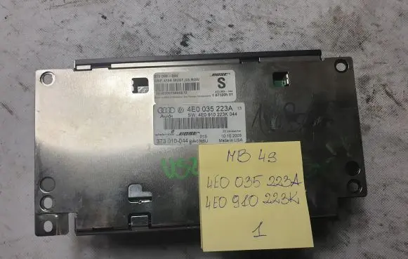 Audi A8 S8 D3 4E Sound amplifier 4E0035223A