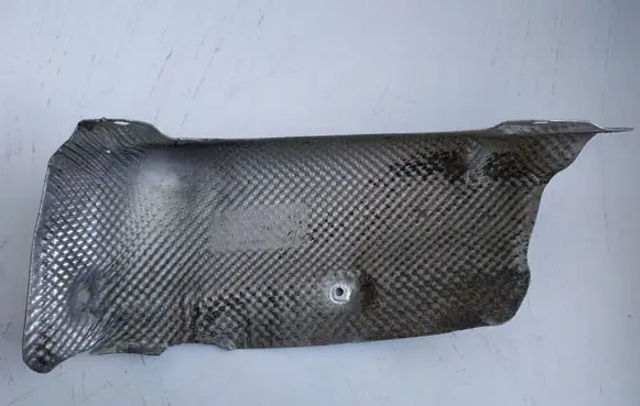 BMW 7 F01 F02 F03 F04 Exhaust heat shield 7185214