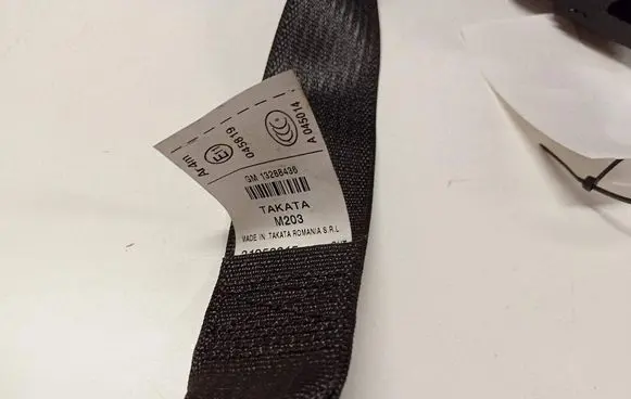 Opel Insignia A Rear seatbelt 145X963 306134010AB 502XI521SL