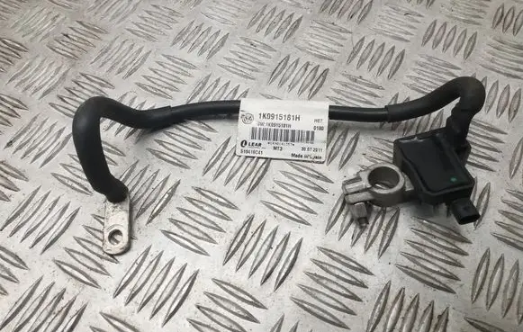 Volkswagen PASSAT B7 Negative earth cable (battery) 1K0915181H