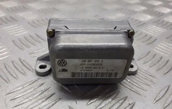 Volkswagen Touran I ESP acceleration yaw rate sensor 1K0907655B