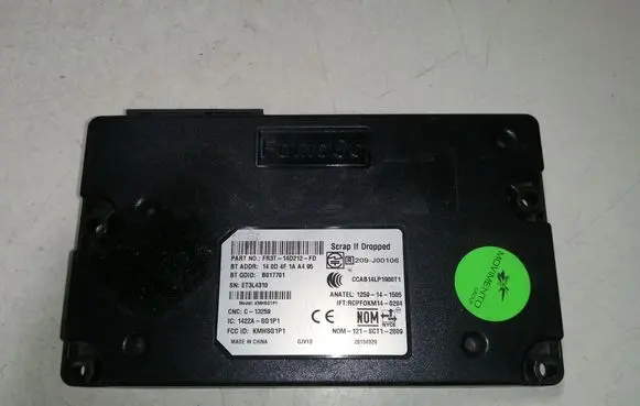 Ford Mustang VI Bluetooth control unit module FR3T14D212FD