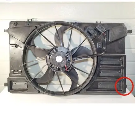 Ford Transit Custom Electric radiator cooling fan BK218C607DA 0130308552825 97143848