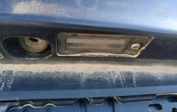 Volvo S60 Number plate light