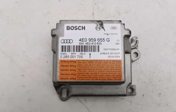 Audi A8 S8 D3 4E Airbag control unit/module 4E0959655G